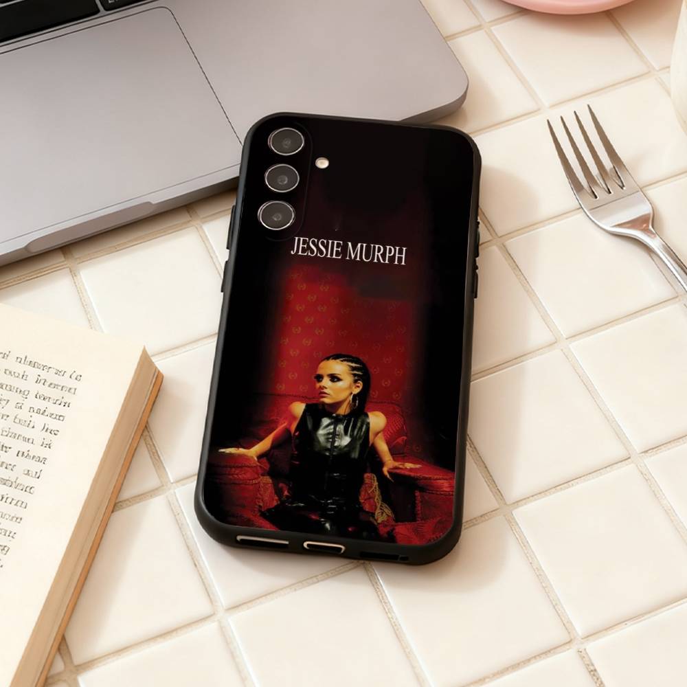

Singer J-Jessie Murph phone Case For Samsung Galaxy A73,A72,A71,A70,A53,A52,A51,Others Soft Black Shell Samsung a71 5g