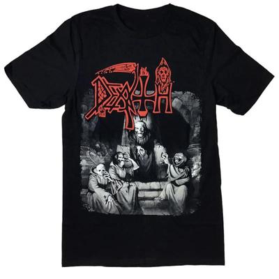 DEATH band černé tričko Unisex Tričko Všechny velikosti S-5XL - Pánské letní bavlněné tričko s potiskem