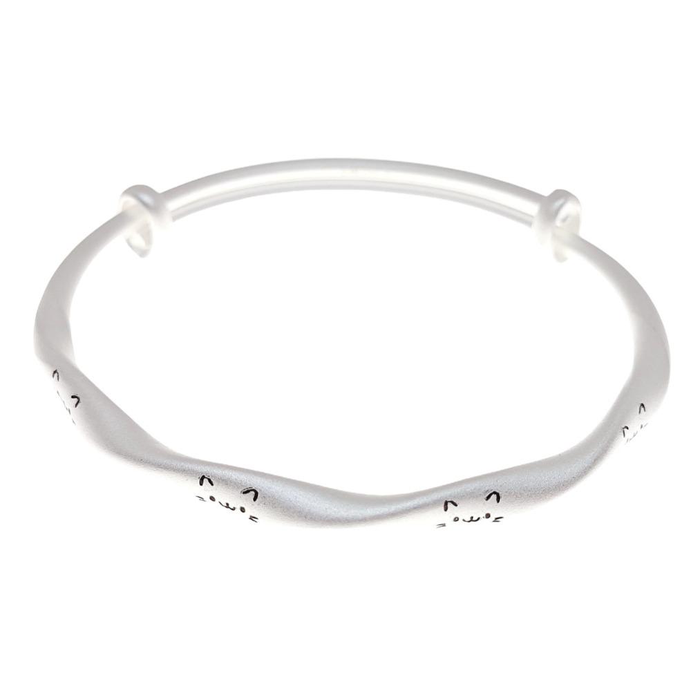 

Classic Copper Bracelets Adjustable Cute Hand Bracelet Fashion Cat Bangle Gifts Style A