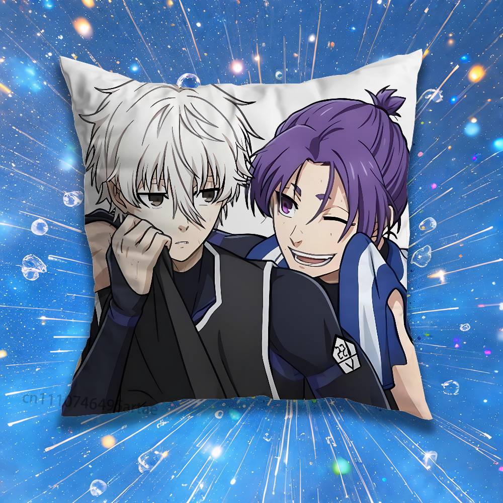 Seishiro Nagi NagiReo Pillow Case Living Room Sofa Cushion Cover Suitable For Home Bedroom Room Decoration