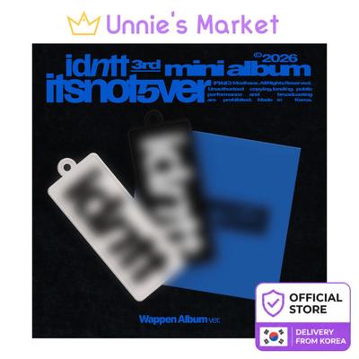 [Pre-order] [itsnotover] Wappen Ver. 3rd Mini Album + Free Gift