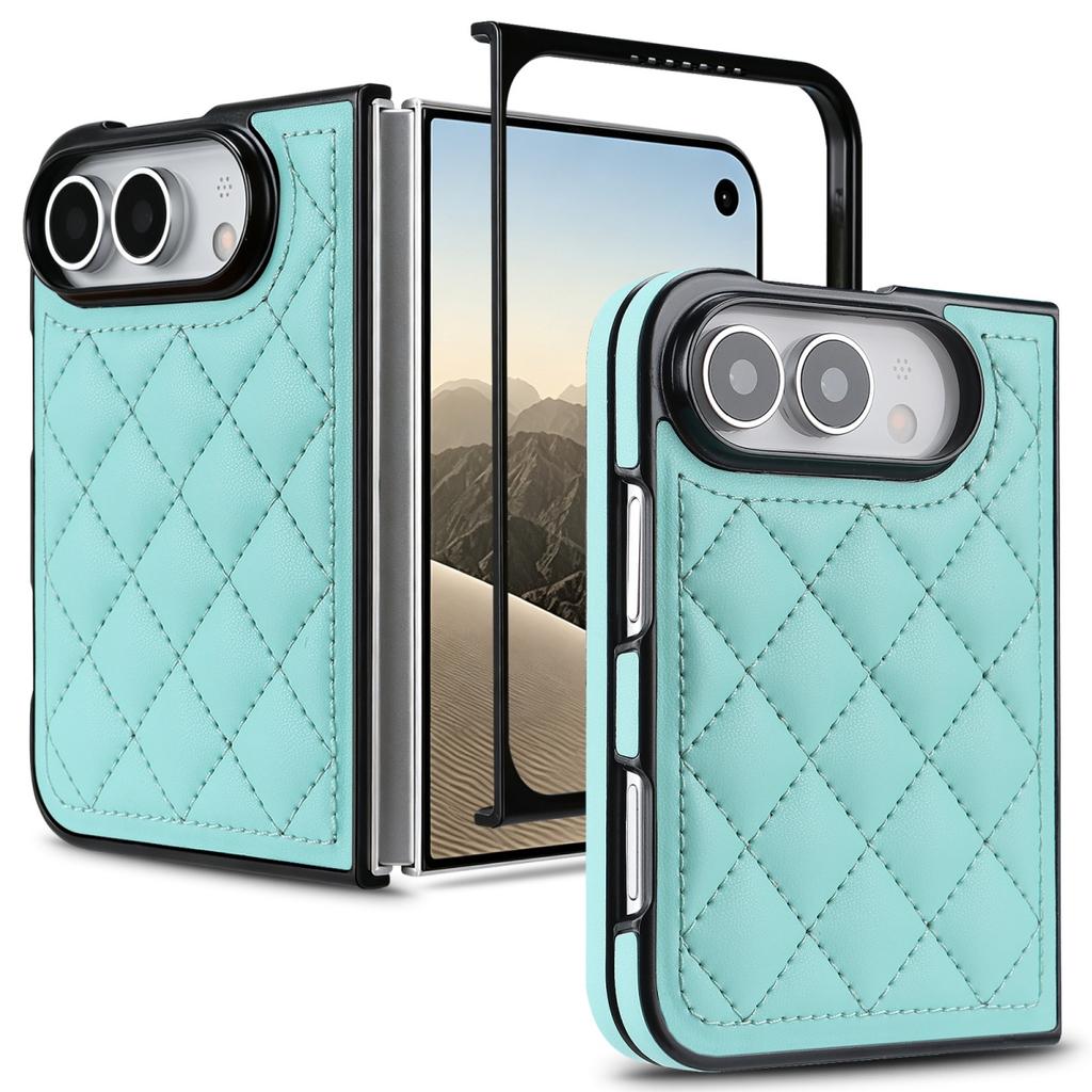 For Apple Duo Luxury Leather Folding for Phone Case IPhone Duo 18 Ultra Shockproof Protection Bumper Cover