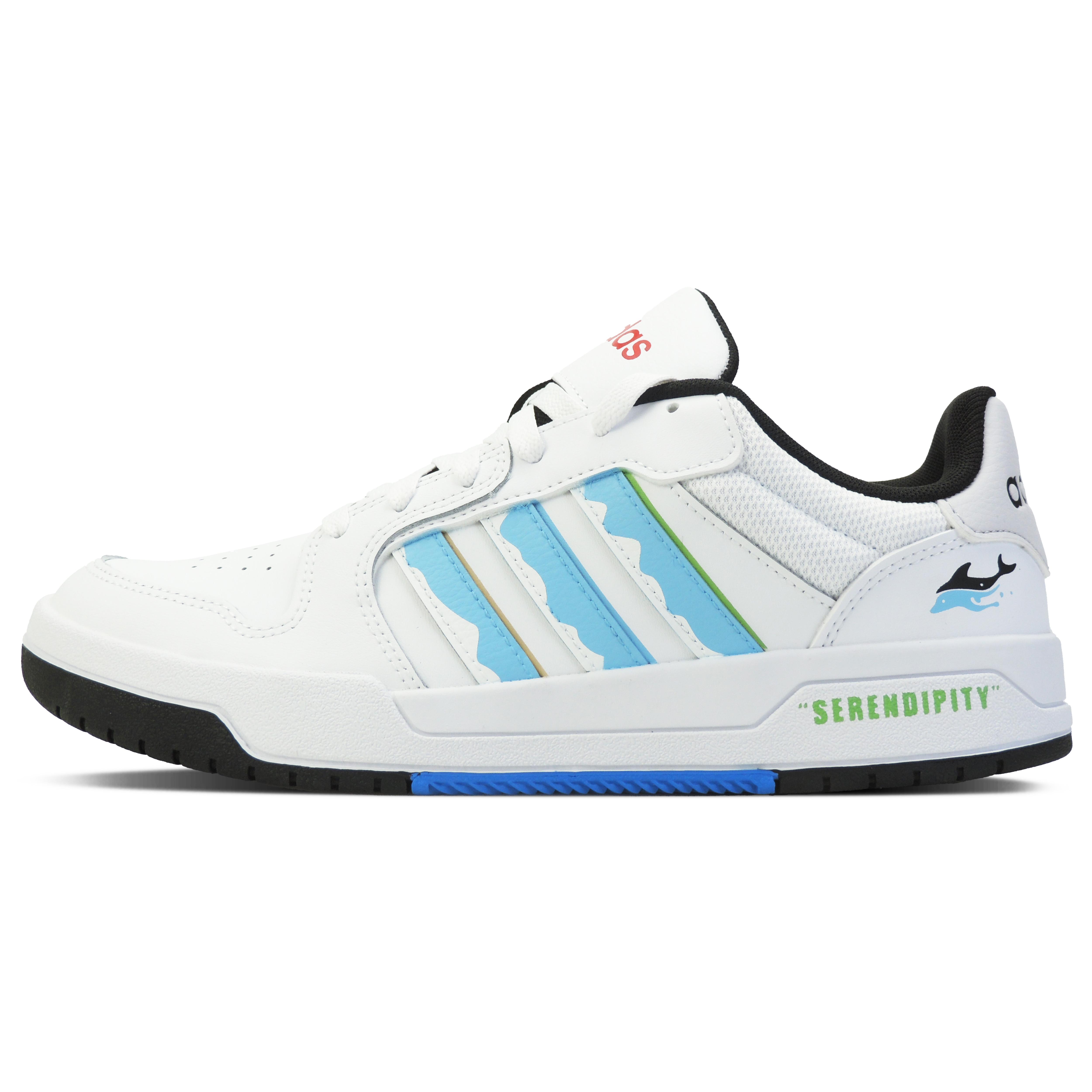 Adidas Neo Entrap Trio Collection, Ocean Low top Skateboard Shoes Men s Blue White GW5499(Team128-) 42⅔