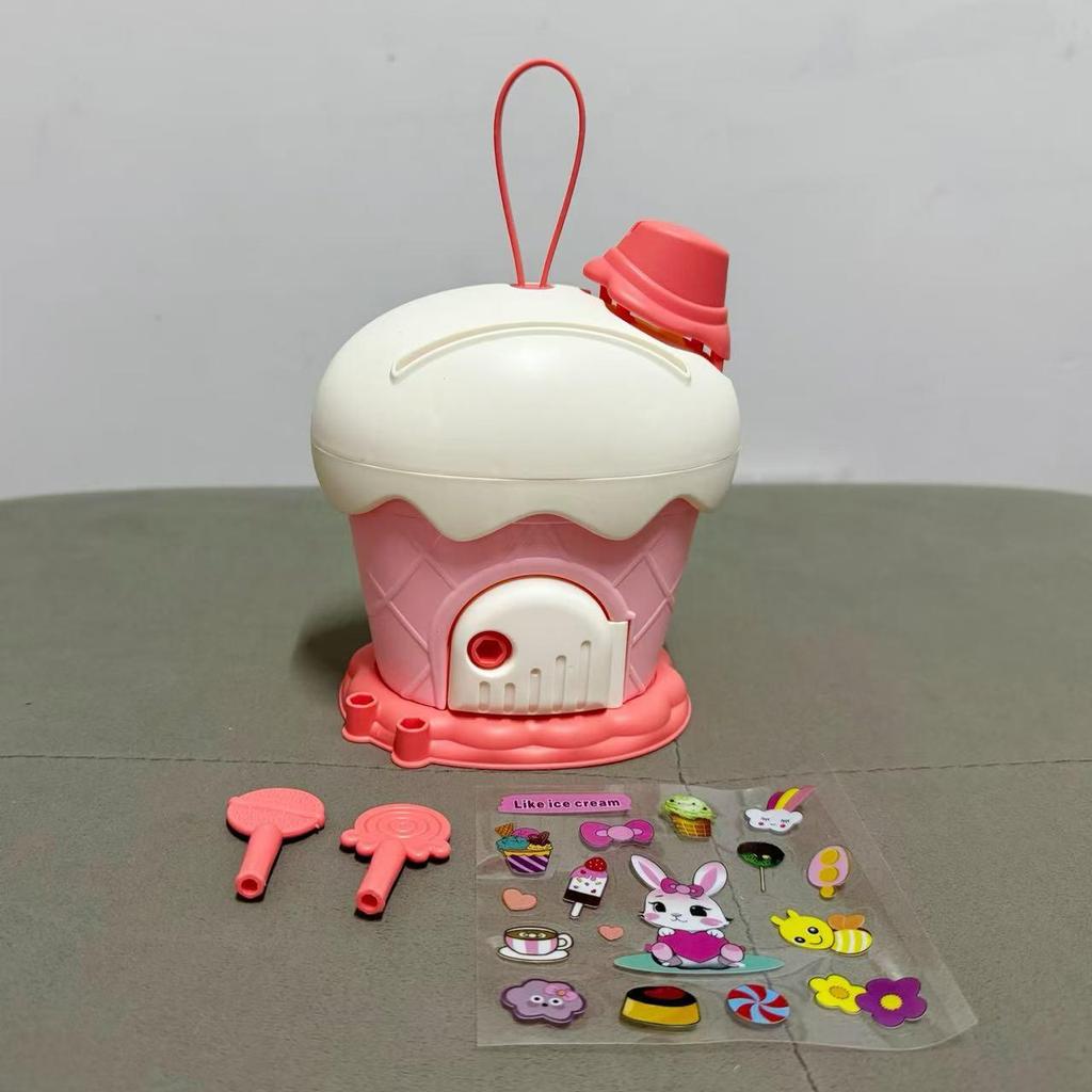 Large Capacity Cartoon Piggy Bank for Kids: Big House Savings for Boys & Girls