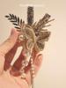 Exquisite High-End Butterfly Pearl Tassel Lapel Pin with Crystals for Weddings