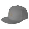 Fashion Queenstown New Zealand Abstract Gold Circle Logo Flat Brim Sun Hat  Covering Face Without Makeup Hat Womens