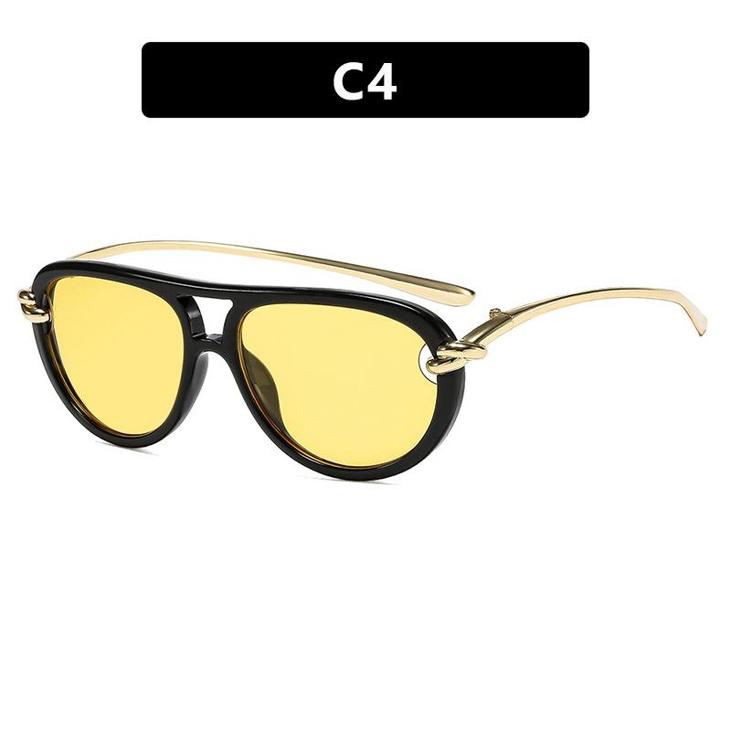 Ins Popular Fashion Sunglasses Women Brand Designer Luxury Sun Glasses Sex Vintage Oversized Sunglasses Female