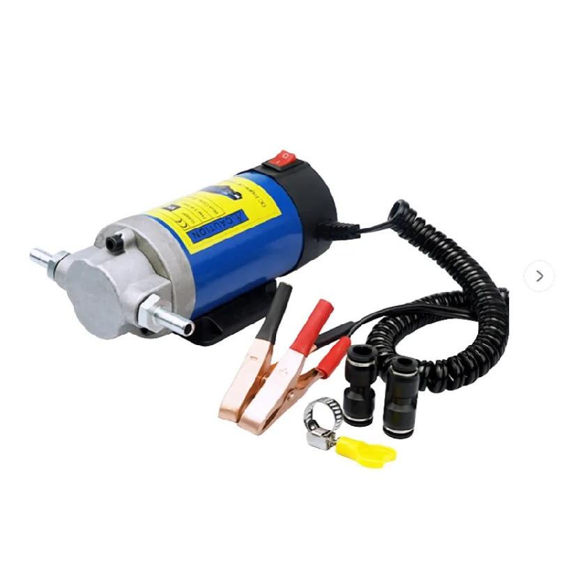 Portable 12V 100W Car Electric Oil Extractor Transfer Pum Oil/Crude Oil Fluid Suction Pump Fuel Engine Oil Extractor Siphon Tool