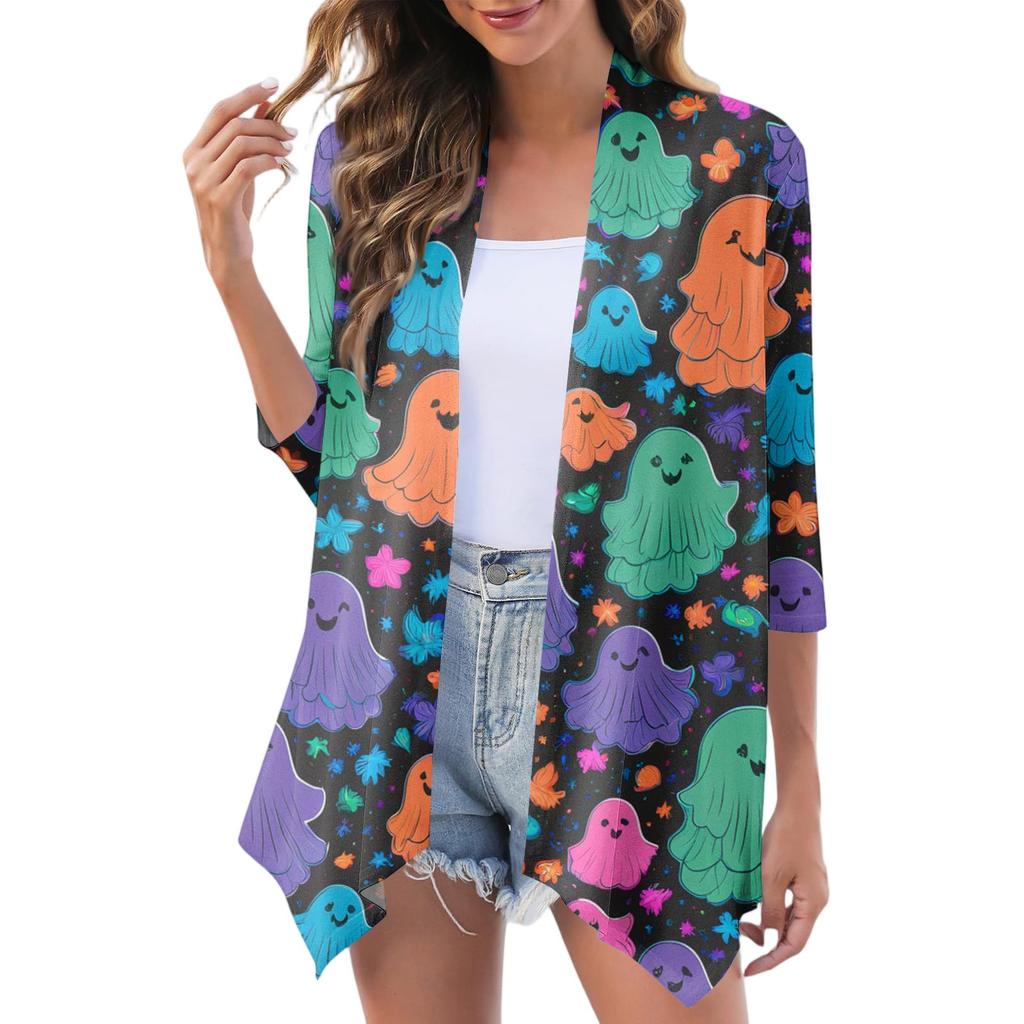Women's Fashion Casual Cozy Halloween Cardigan Jacket