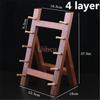 Japanese Bayonet Wooden Knife Rest Wooden Holder Swinging Knife Rack Wooden Shelf Willow Knife Sushi Chef Tool Sushi Maker