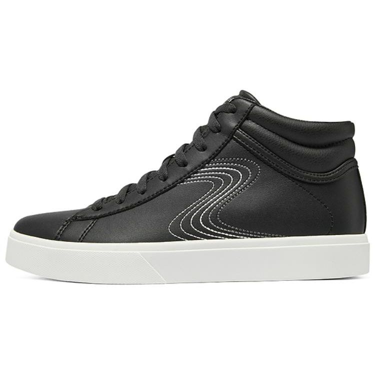Skechers Comfortable Versatile Mid-Top Sneakers Women sneakers Black 185007-BKW 35