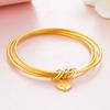 Sansheng Sanshi Imitation Fashion Versatile Three-circle Velvet Bracelet