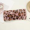 Wide Brim Elastic Headbands Leopard Print Warm Turban New Hair Accessories  Autumn Winter