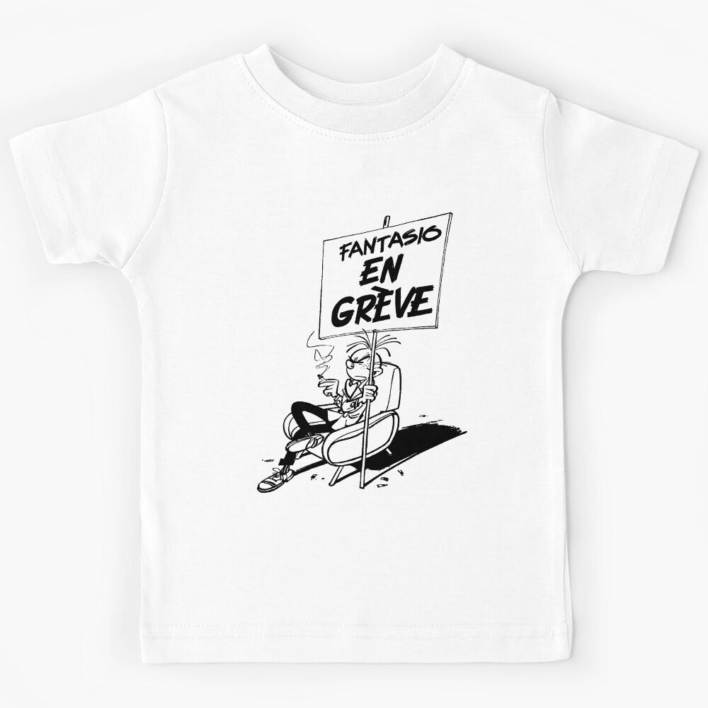 Fantasio on strike Kids T-Shirt 150