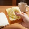 Squishy Toy Soft Foam Simulation Bread with Ice Cream Scoop Shape Slow Rising Stress Relief Squishy Toy for Sensory Play and Collection