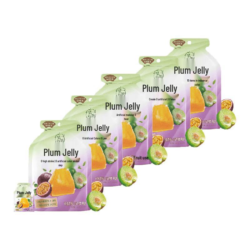 Liuliumei Green Plum & Passion Fruit Konjac Jelly