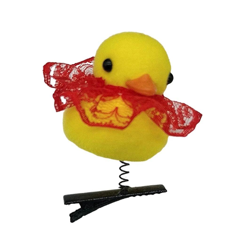 Flower Chicken Side Barrettes Bowknot Cartoon Duckbill Clips Fashion Duck Hair Clips  Kids/Children