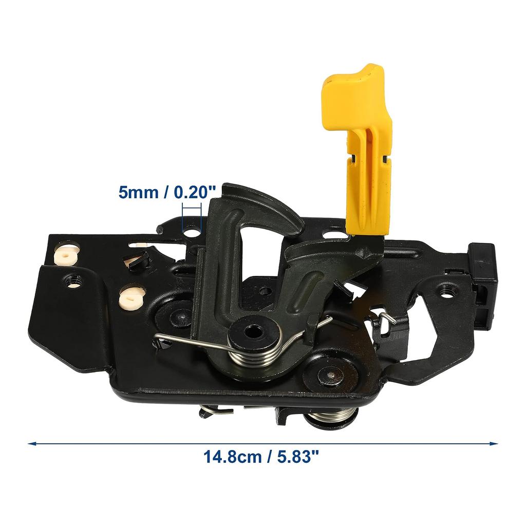 Car Hood Latch Lock for Fiesta 2008-2012 Replace CA6A-16700-CE 1831520 Front Bonnet Hood Locking Latch Auto Accessories