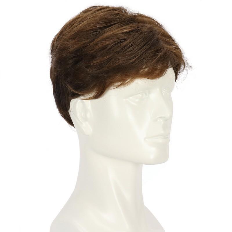 Flauschiges kurzes Haar für Männer in gemischten Farben