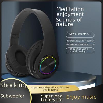 B39 Wireless On-Ear Headphones with Luminous Design & Long Battery Life Available