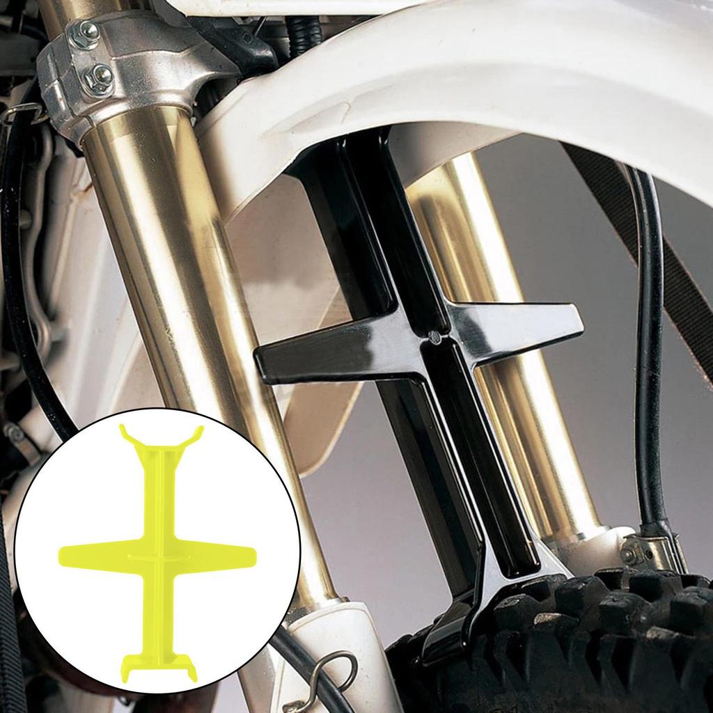 Motorcykel Gaffelskydd Stödstag 5 sorters färger Valfritt 231x291mm Enkelt och Bekvämt att