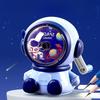 Creative Astronaut Hand-Cranked Pencil Sharpener for Students - Cartoon Design