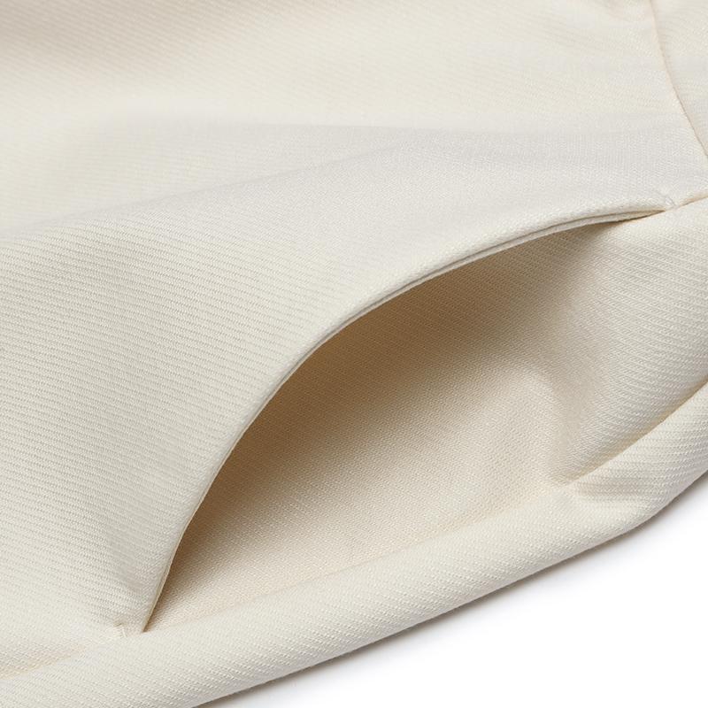 FILA Loose Comfortable Knitted Wide Leg Casual Pants Women bottoms Cloud-Mushroom-White F11W514803FWT
