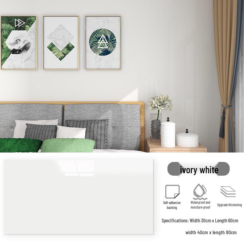 Imitation Marble Waterproof Self-Adhesive Wall Sticker for Kitchen and Bathroom Renovation