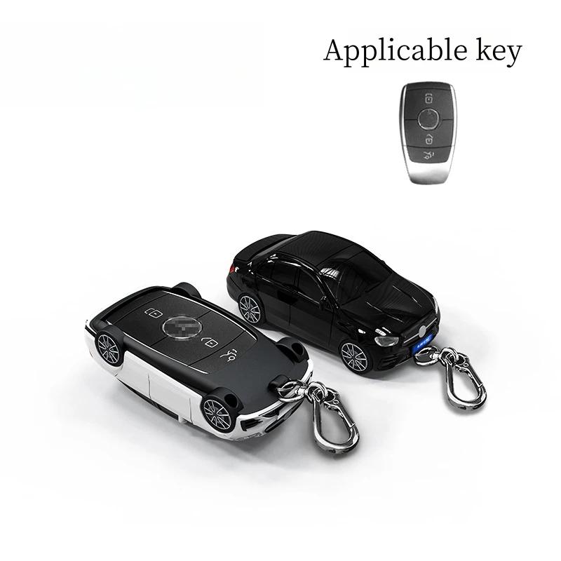 Mercedes Benz E-Class Key Holder, Model Key Protector, Personalized Gift Car Key Holder,  Case with Buckle Accessory