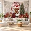 Christmas Printed Tapestry Wall Hanging For Bedroom Living Room Wall Decor Holiday Gift