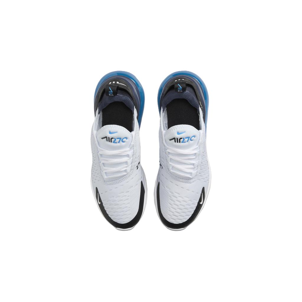 New Nike Air Max 270 GS 'Football Grey Thunder Blue' 943345-033