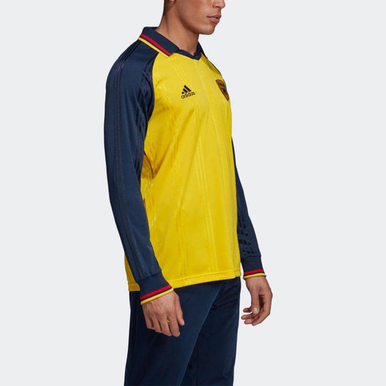 Adidas Tricou cu mânecă lungă pentru antrenament fotbal Arsenal pentru bărbați Topuri Galben EH5614