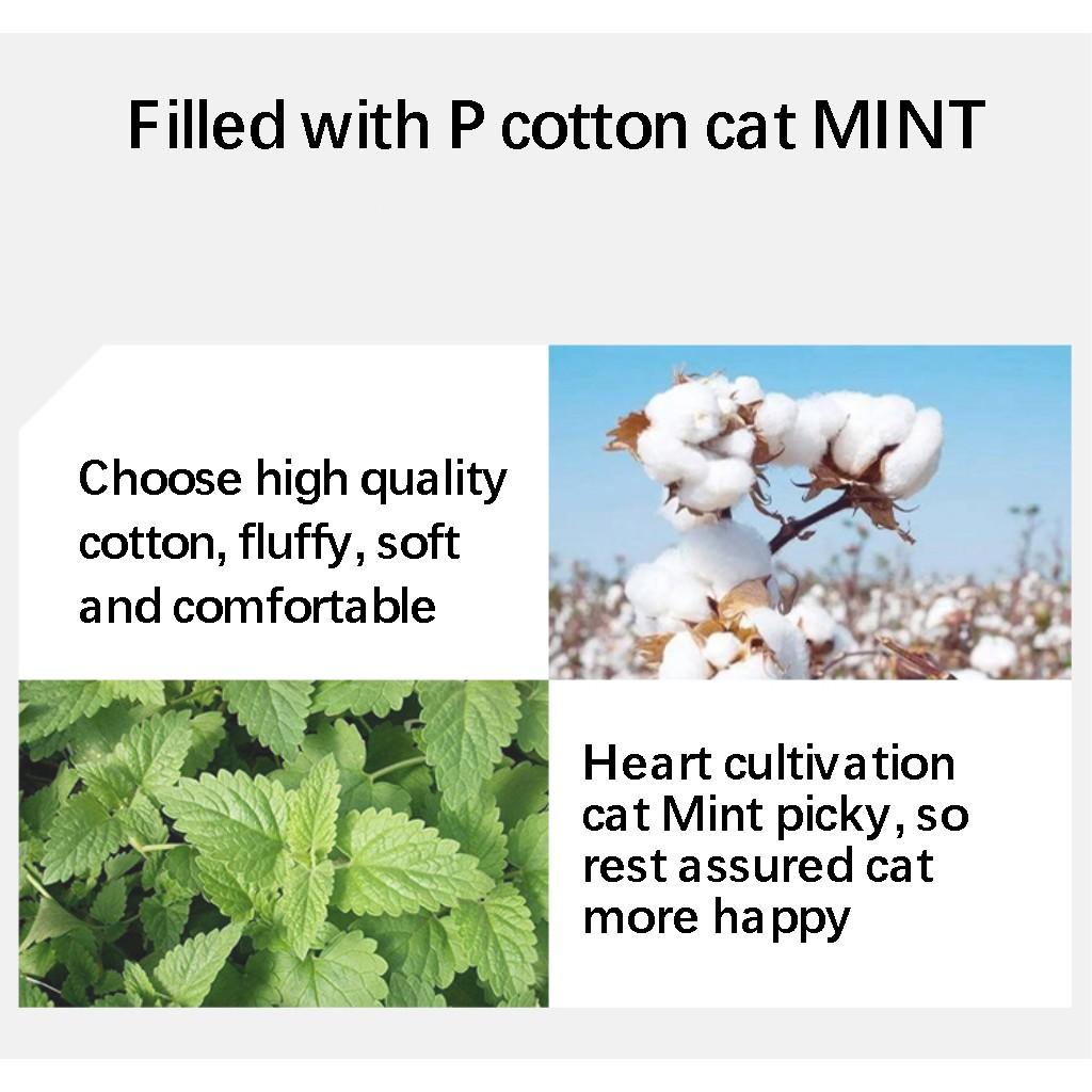 Pet Toys Cute Plush Animals Containing Cats Mint Cats And Cats Like Toys