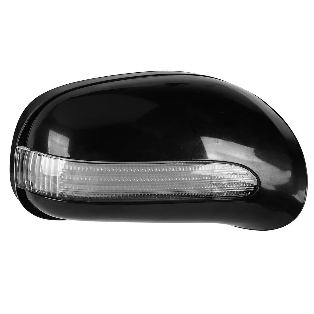 Right Door Signal Light Housing 2208100264 RH Exterior Mirror Cap Cover Replacement for Benz W220
