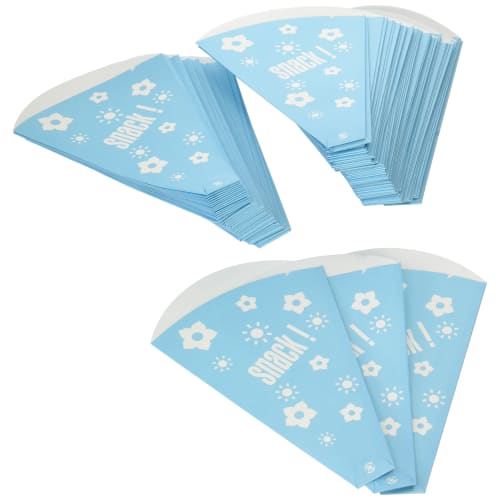 Endo Shoji Commercial Crepe Bags, Blue (100 count) XHK0402