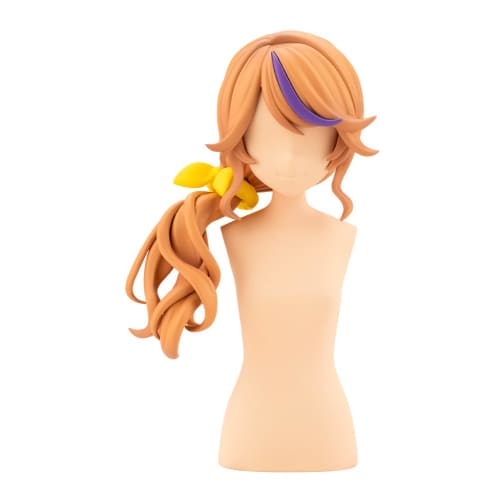 Kotobukiya (KOTOBUKIYA) "Sousai Shojo Teien" Arranged Wig, Side Down Hair, Approximately 63mm Tall, 1/10 Scale Plastic Model
