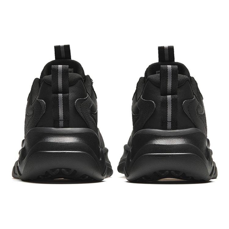 New Anta Life Collection Wear Resistant Low Top Casual Shoes Men's Black 912328815-5