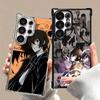 Bungo Stray Dogs Manga Soft Phone Case For Samsung Galaxy S26 Ultra S25 Edge S24 FE S23 Plus S22 S21 + S20 Plating Anti-Fall Fun