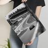 Black and White Race Track Curve Metal Wall Art Modern Decor for Living Room Study Room Home Decoration
