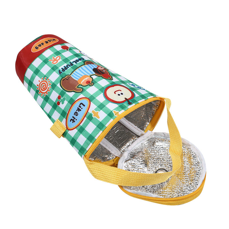 Portable Milk Tea Tote Bag With Heat Preservation Insulated Cup Cover Colorful Eco Friendly Handbag For Carrying Beverage And Drink Accessories