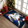 1pc Real Madrid Printed Chair Rug for Home Office Use, Living Room Kitchen Game Room Area Carpet