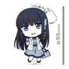 The Irregular at Magic High Visitor Arc Puni Keychain Shiba Miyuki Casual Clothes School Colle! (with stand) ver.