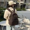Zaino nuovo versione coreana di semplice moda zaino con lettere da donna grande capacità stile college zaino scolastico per studenti zaino da pendolare a pois