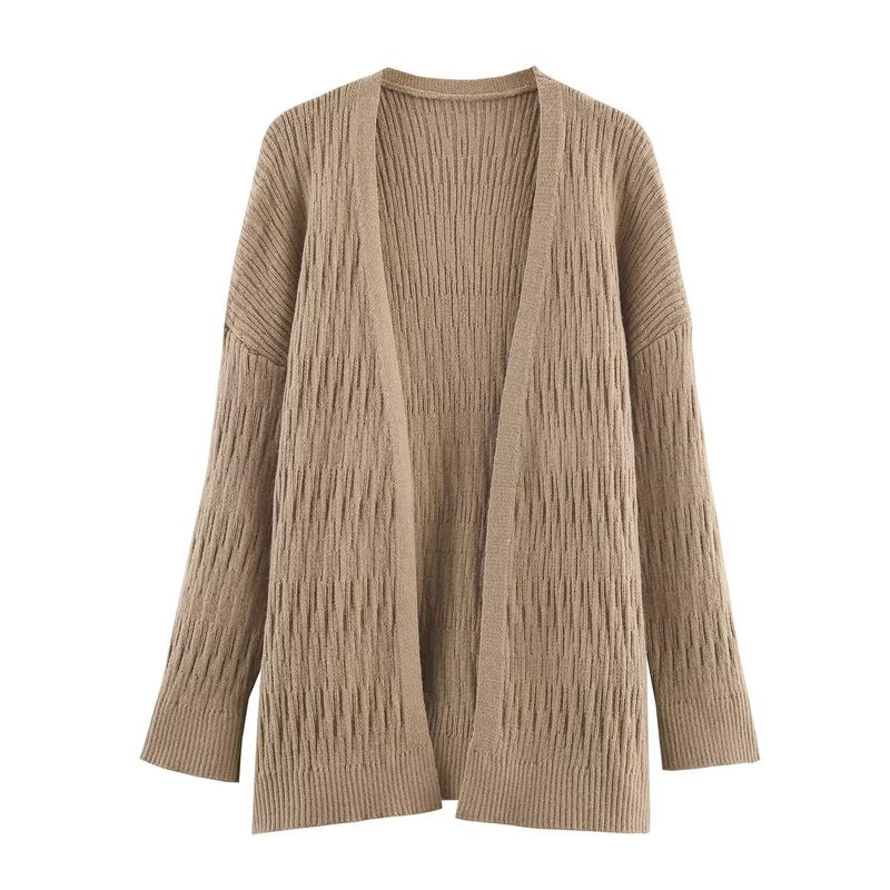 Za New Arrival Women's Clothing ZR Fashion Style Export Fashion All-Match Metal Strap Tops Casual Two-Piece Dress of Knitted Sweater