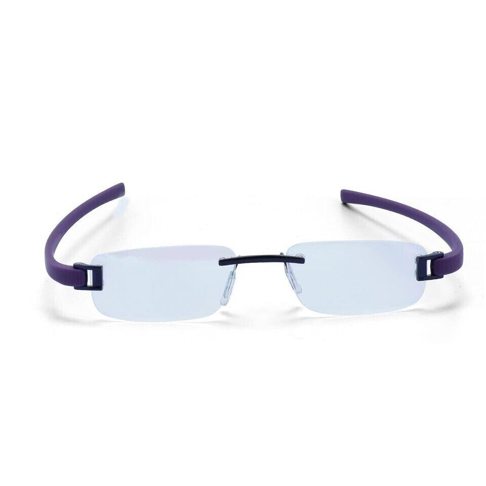 RSINC -Rimless-Frame--Eye-Glass- Eyeglasses  Purple 50-18-140 JL166604414151