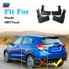 Front Rear 4pcs FOR Honda HRV Vezel 2015- Mudguard Fender Mud Flap Guards Splash Mudflaps Car Accessories Mudguards