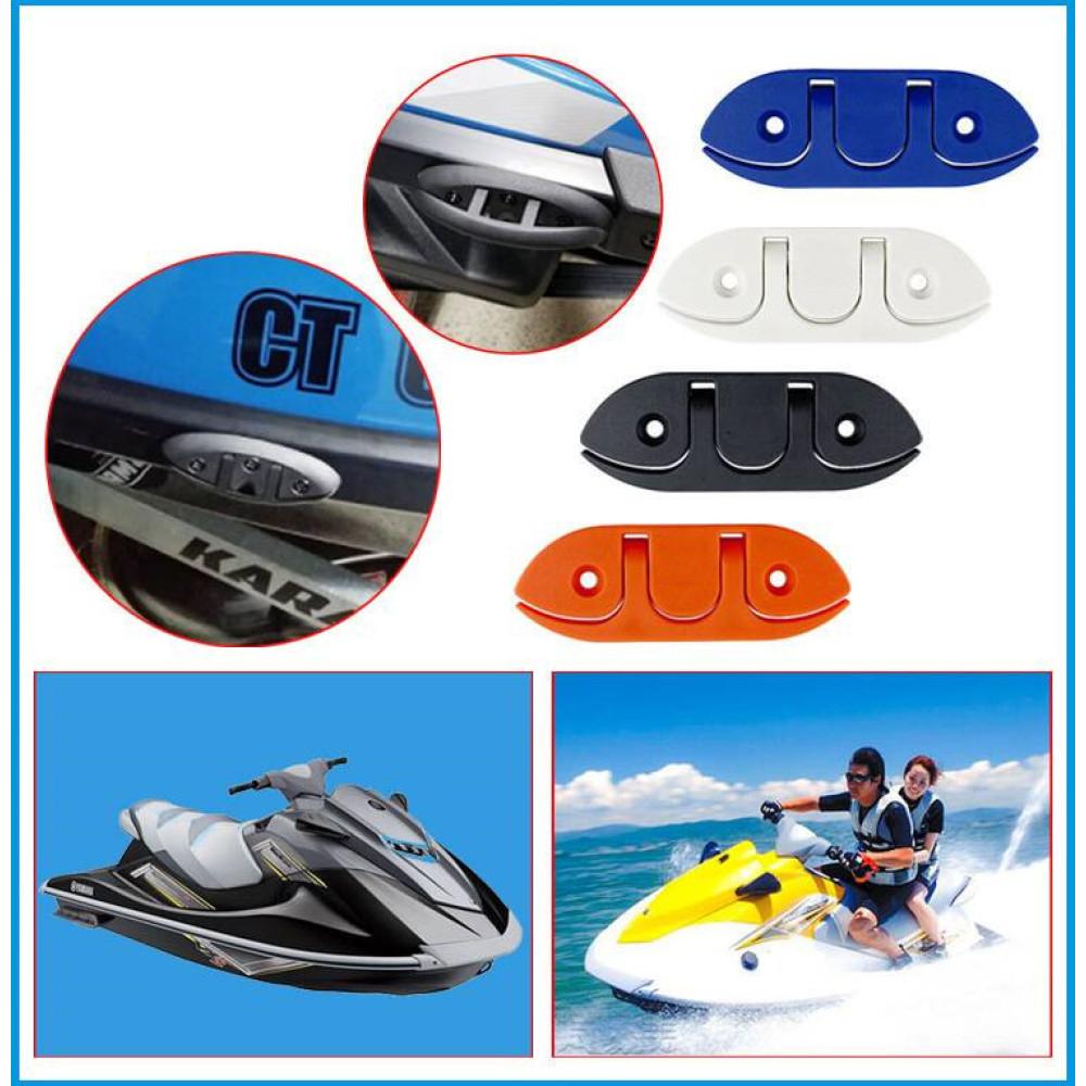 120mm Nylon Boat Flip Up Folding Pull Up Cleat Dock Deck Marine Hardware Line Rope Mooring Cleat Accessorie