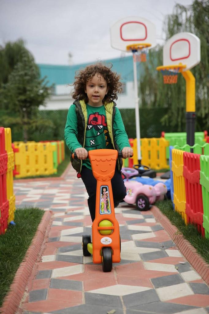 scooter King 3 wheels orange