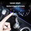 One-Touch Button Metal Snakehead Car Start Button Push Start Cover Automotive Car Engine Push Start Stop Lever Auto Accessory