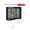 HTC Waterproof Indoor/Outdoor Thermometer Hygrometer with Dual Temperature Display and Probe